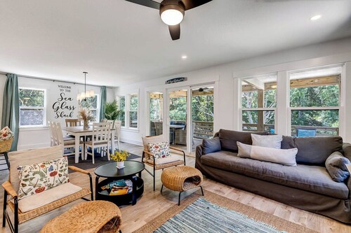 Sea Glass Shack | 2,025 ft to the beach | Private Pool and Hot Tub