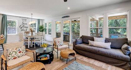 Sea Glass Shack | 2,025 ft to the beach | Private Pool and Hot Tub