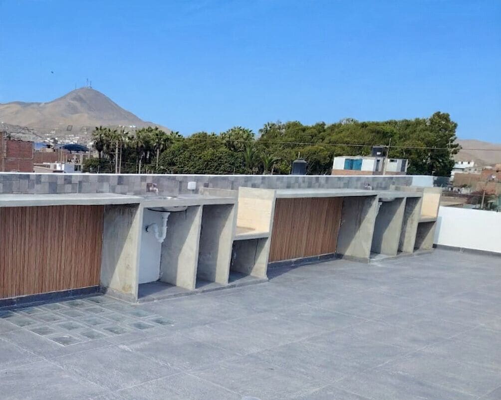 Terraza en la azotea