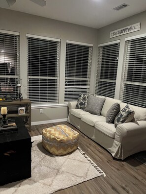 TV connectée, cheminée