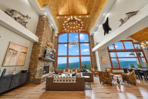 Rhythm & Views | 15,000 Sq Ft Luxury Estate w/ Karaoke Studio, Swim Spa, Theater & Epic Views