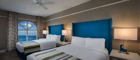 In-room safe, iron/ironing board, WiFi, bed sheets
