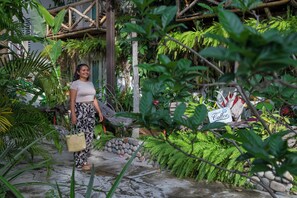 Entrada de la propiedad