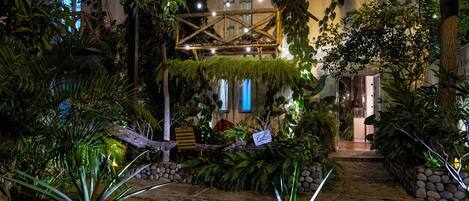 Front of property - evening/night