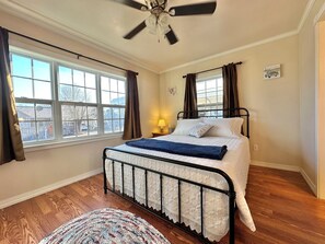 1 makuuhuone, silitysrauta/-lauta, ilmainen Wi-Fi, vuodevaatteet