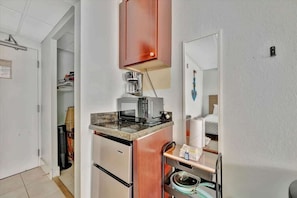 Studio Deluxe, 2 grands lits | Cuisine privée
