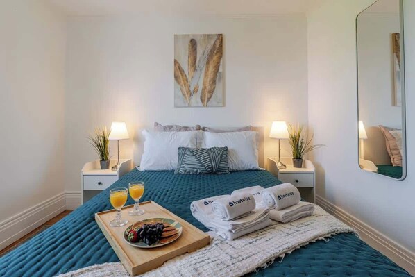 3 habitaciones, tabla de planchar con plancha y wifi gratis 