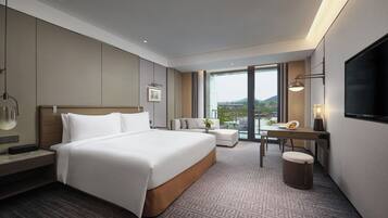 In-room safe, desk, blackout curtains, iron/ironing board