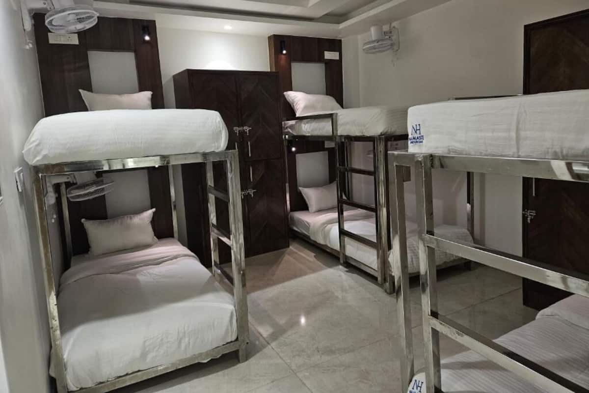 Presidential Shared Dormitory | Premium bedding, desk, laptop workspace, iron/ironing board