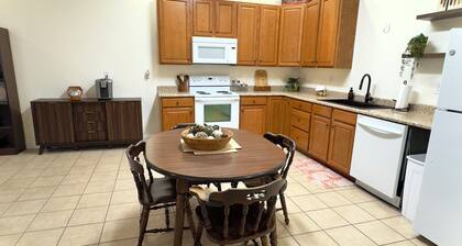 Beautiful, cozy, lakeside wooded getaway in serene surroundings.