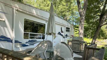 Family Mobile Home, Valley View | Terrace/patio