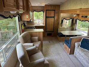 Mobile Familienunterkunft, Talblick | Eigene Küche