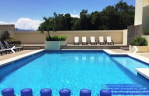 Pool - Furnished apartment 3 minutes from the beach ideal for couples (Nuevo Vallarta)