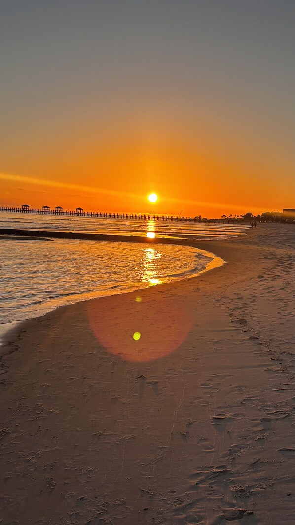 Sun loungers, beach towels