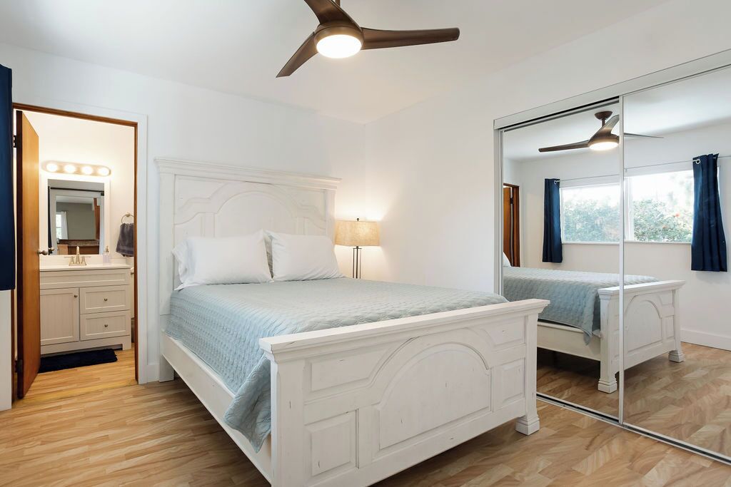 2 bedrooms, desk, free WiFi, bed sheets