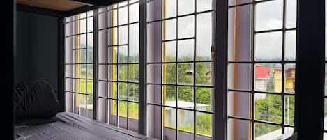 Comfort Shared Dormitory, Mixed Dorm, Non Smoking, Valley View | In-room safe, blackout curtains, iron/ironing board