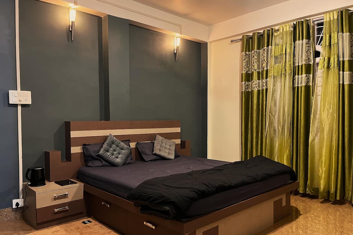 Superior Double Room, Housekeeping, Hill View | In-room safe, blackout drapes, iron/ironing board
