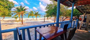 Basic Bungalow, Sea View | Terrace/patio - Koh Rong Beach Hostel and Bungalow  (Koh Rong)