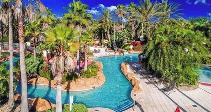 Disney Area Resort Hotel Home! Magical Villa! Free Parking! Waterpark! Pool!