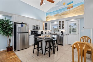 Fridge, microwave, oven, stovetop - 5BR Channel Home w/ Heated Pool + Fire Pit (North Myrtle Beach)