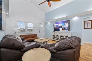 Smart TV - 5BR Channel Home w/ Heated Pool + Fire Pit (North Myrtle Beach)