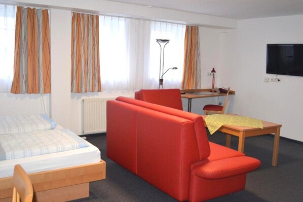 Comfort Apartment, Private Bathroom (Familienzimmer mit Küche) | Lounge
