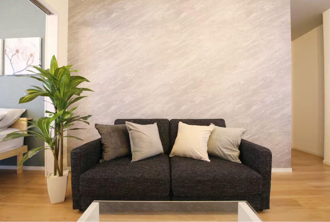 Leilighet – comfort, flere senger, ikke-røyk, balkong (203) | Oppholdsområde | TV