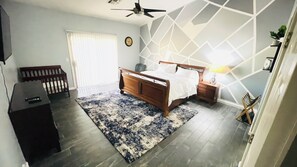 4 chambres, bureau, fer et planche à repasser, Wi-Fi gratuit