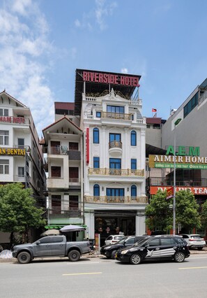 Façade de l’hébergement