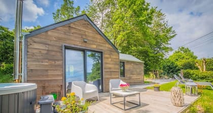 Chalet avec spa extérieur et situation rurale