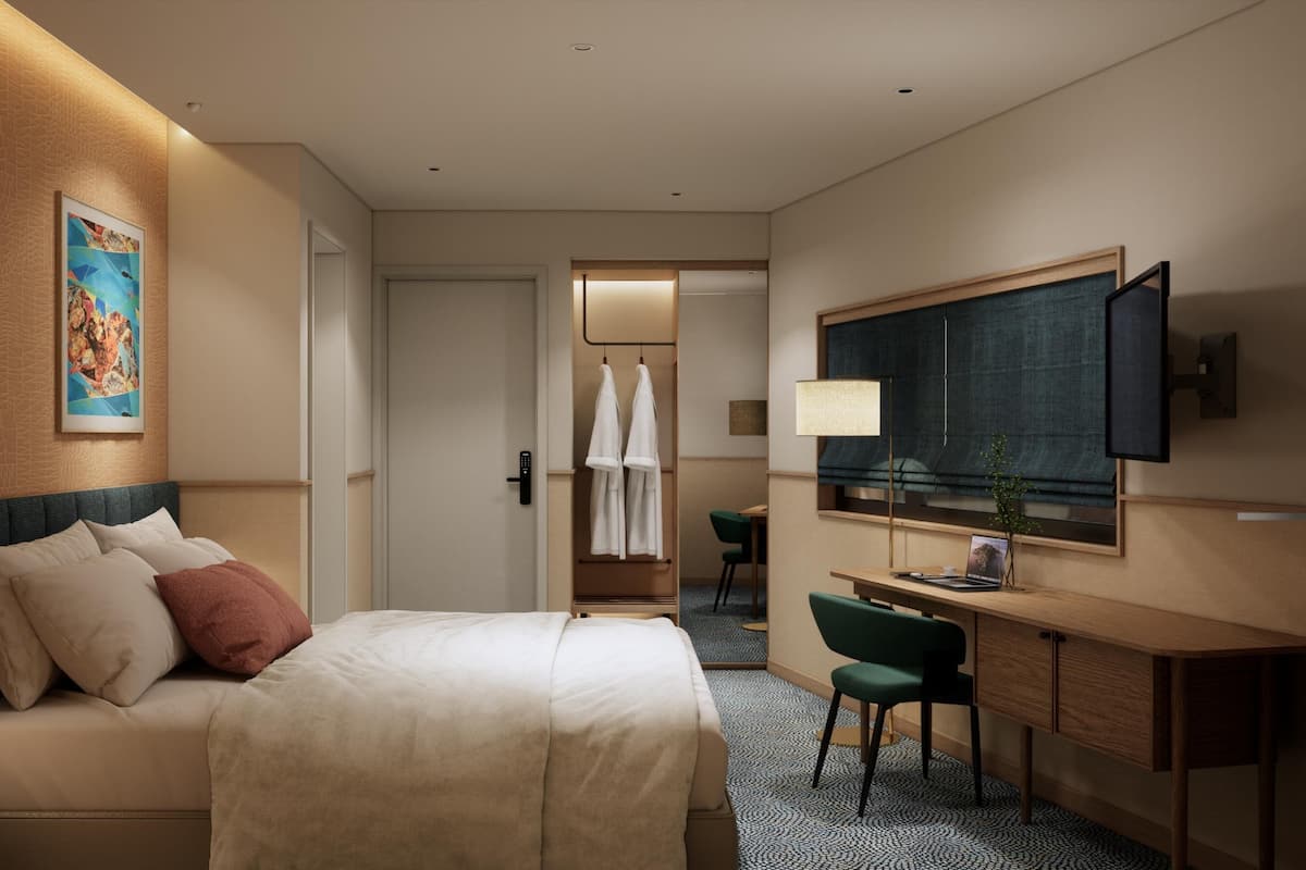 Standard with 1 King Bed without View | Wi-fi percuma