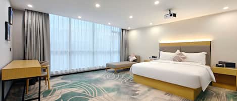 Senior Double Room, City View | Blackout drapes, free WiFi