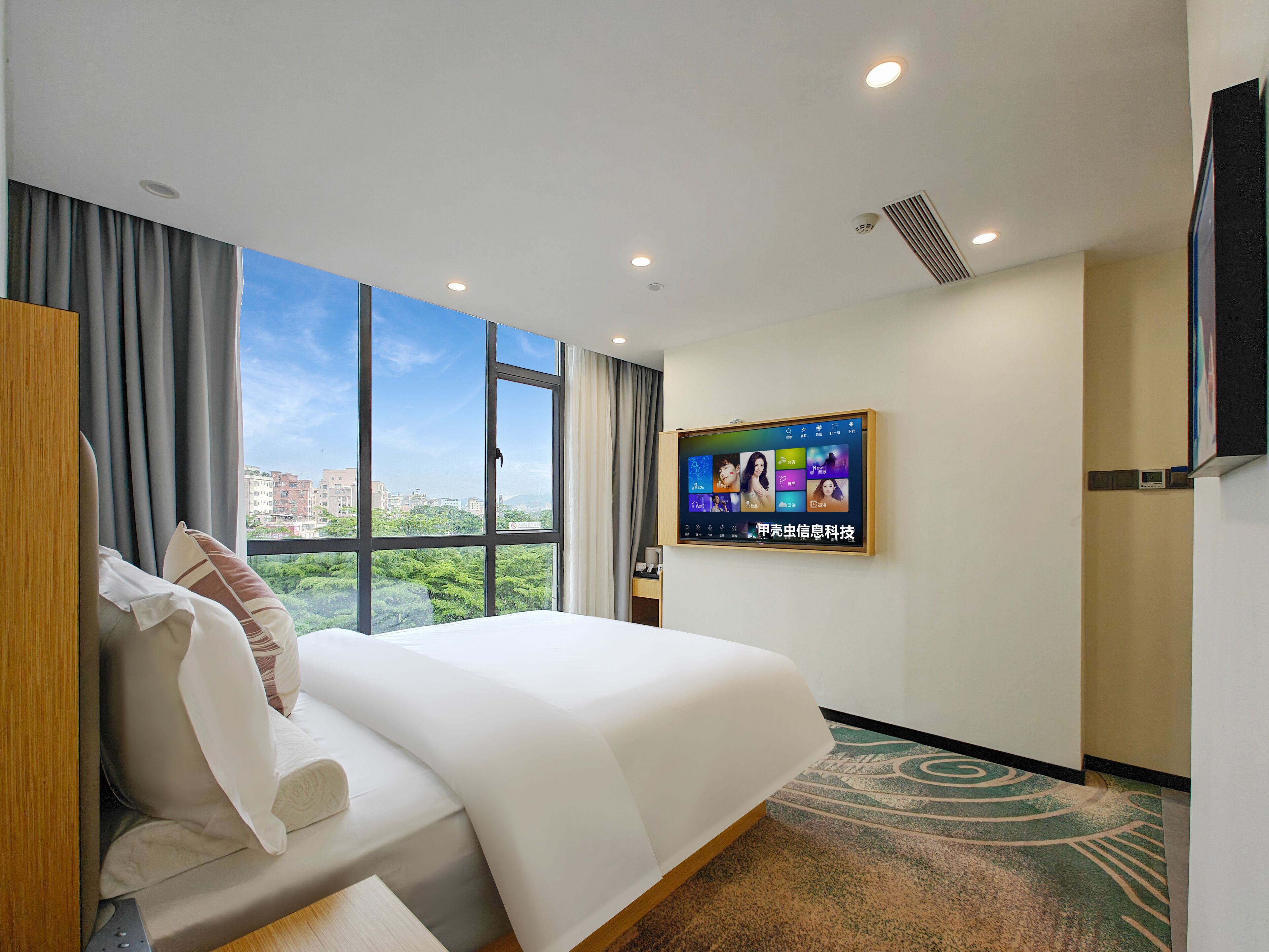 Comfort Double Room, City View | View from room