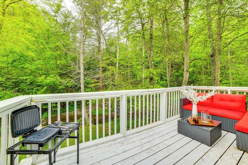 Serene Duplex w/ On-Site Brook in Callicoon Center
