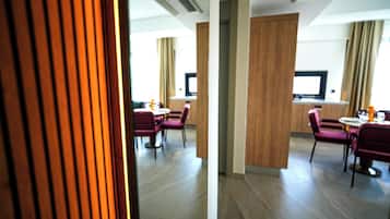 Superior Apartment, Balcony, City View | Living area