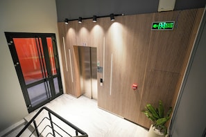 Interior entrance
