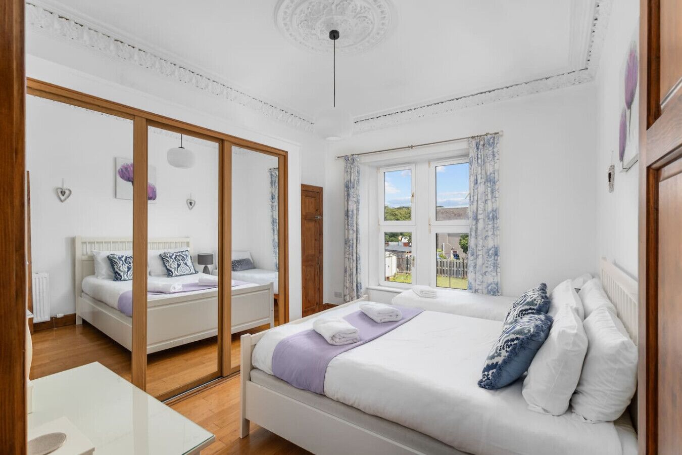 書桌、熨斗/熨衫板、免費 Wi-Fi、床單