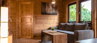 Casa de madera 'Eifel' con jardín privado y wifi