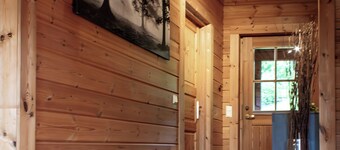 Log Cabin 'Eifel' with Private Garden and Wi-Fi