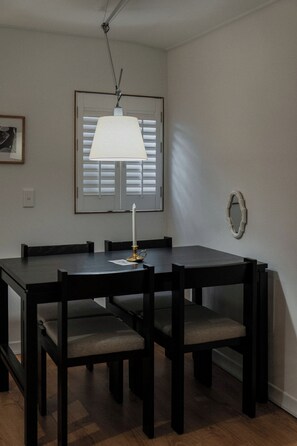 Family Quadruple Room, 2 Queen Beds, City View | Desk, laptop workspace, soundproofing, iron/ironing board - Orly Minbak (Seoul)