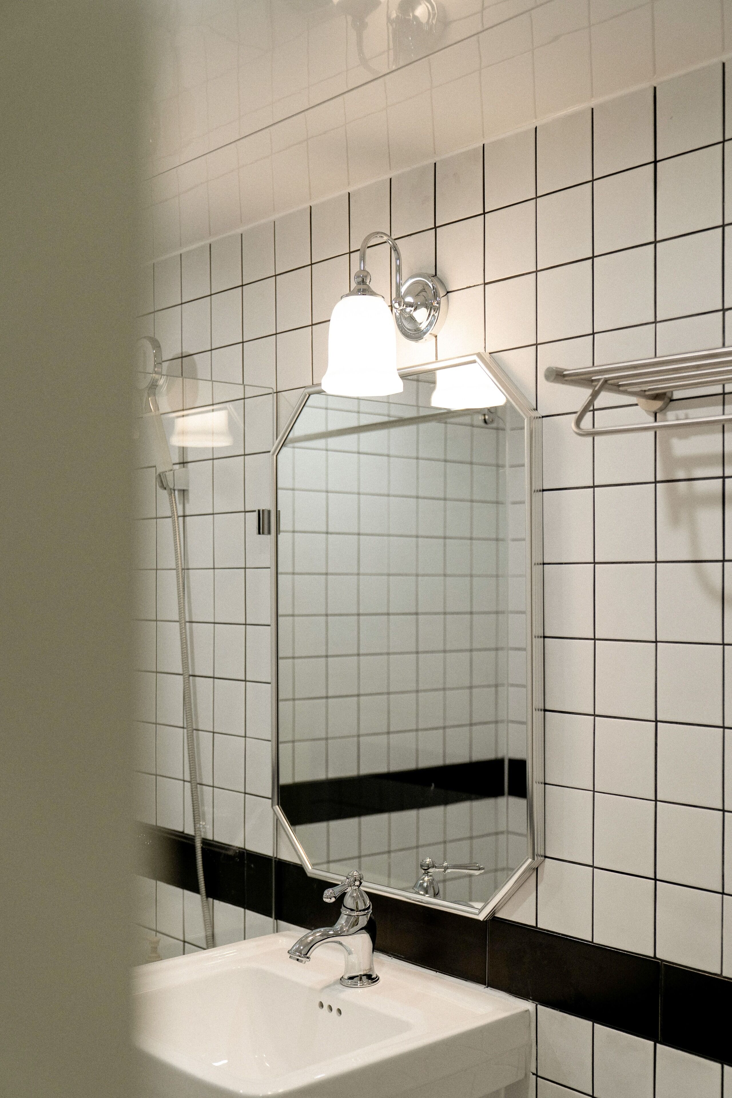 Family Quadruple Room, 2 Queen Beds, City View | Bathroom | Shower, slippers, towels, soap