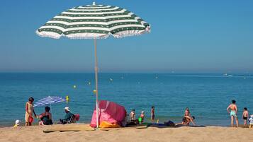 Beach nearby, white sand