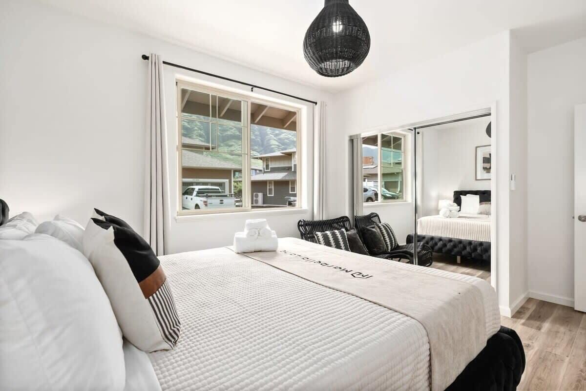 獨棟房屋 (3 Bedrooms) | 3 間臥室、書桌、筆電工作空間、熨斗/熨衣板