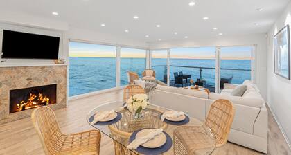 Oceanfront Retreat with Multiple Balconies, Direct Beach Access & Sweeping Views