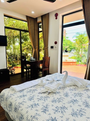 Villa Deluxe, vue jardin