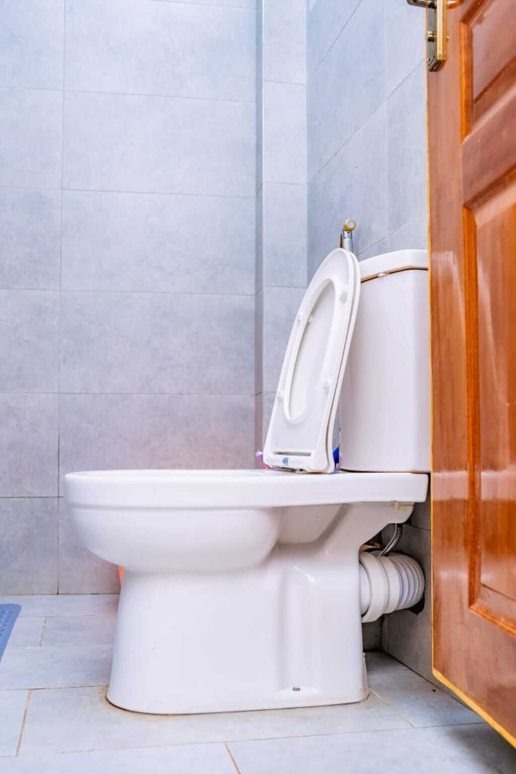 Shower, bidet, towels, soap