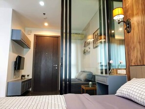 1 Schlafzimmer, Bügeleisen/Bügelbrett, Internetzugang, Bettwäsche
