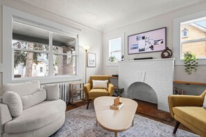 Smart-tv en een kantoor