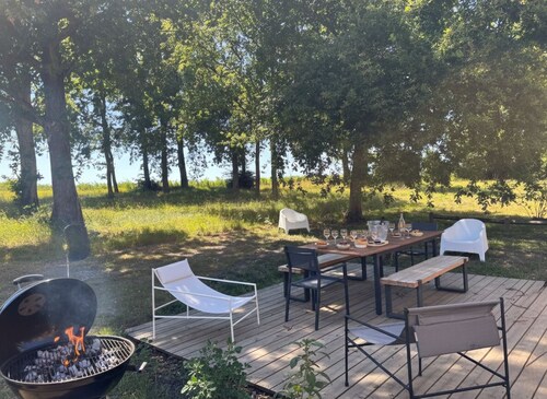 Château Loudenne - Ecottage dans le parc