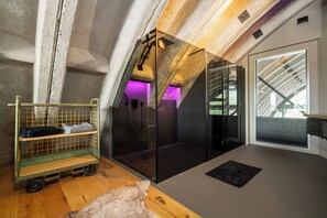 Hair dryer - Exclusive detached luxury villa Shelterloft Airpark with large garden in Lärz (Lärz)